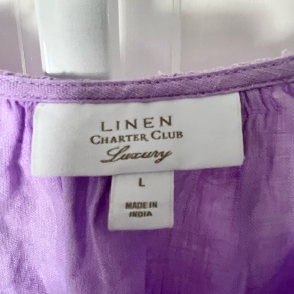 Charter Club LUXURY | L | LINEN - Picture 4 of 10
